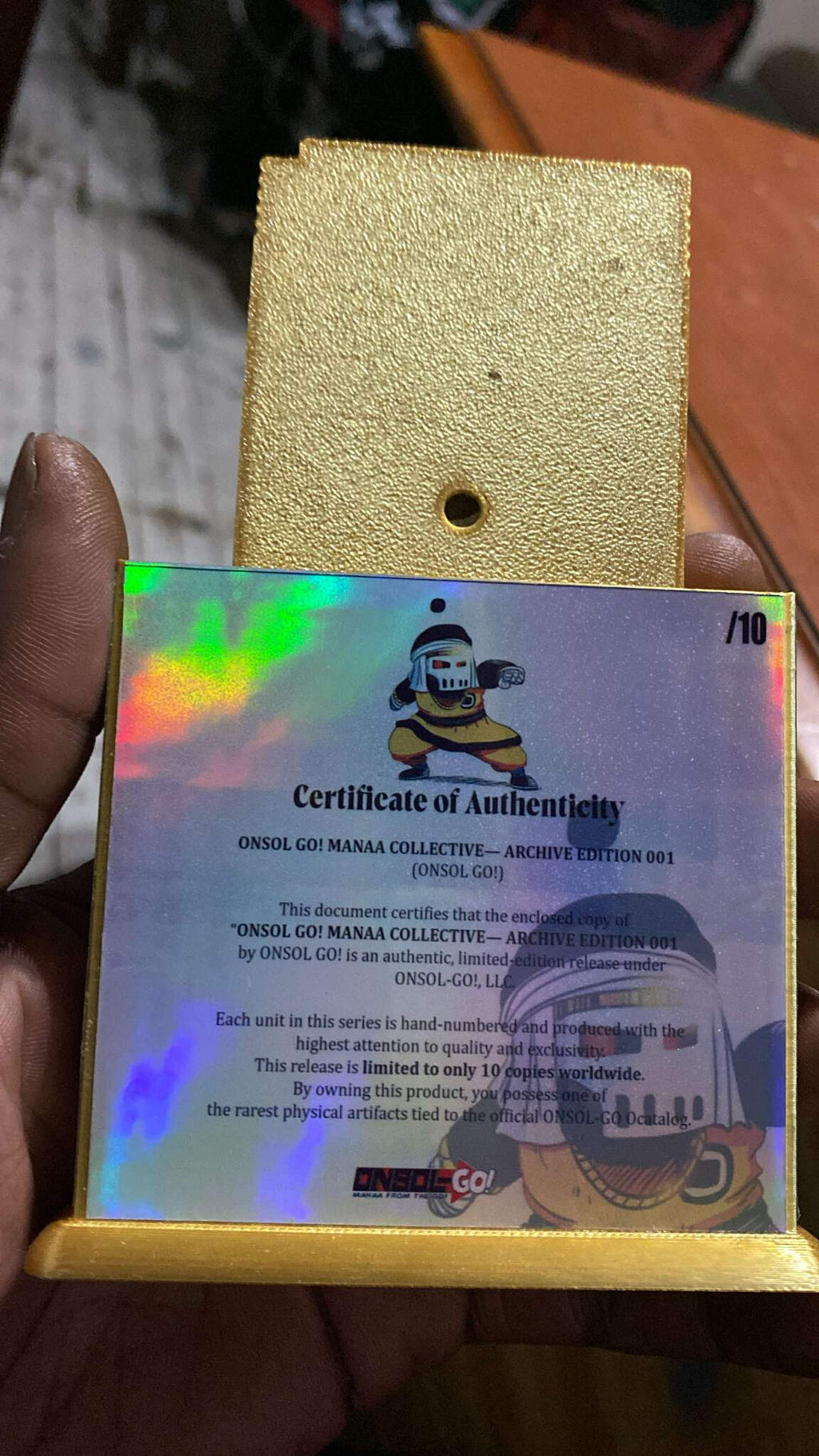 **NEW FORMAT** ONSOL-GO! DIGI-PHYS 001